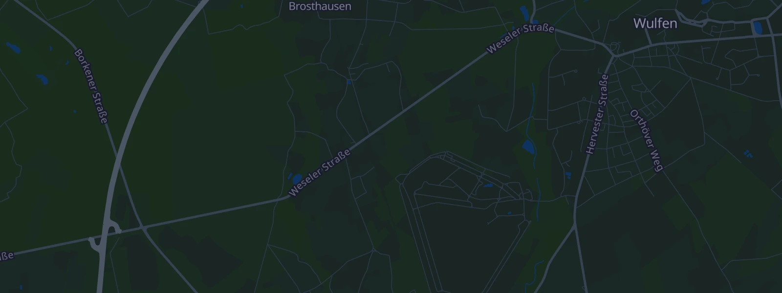 Karte von Dorsten