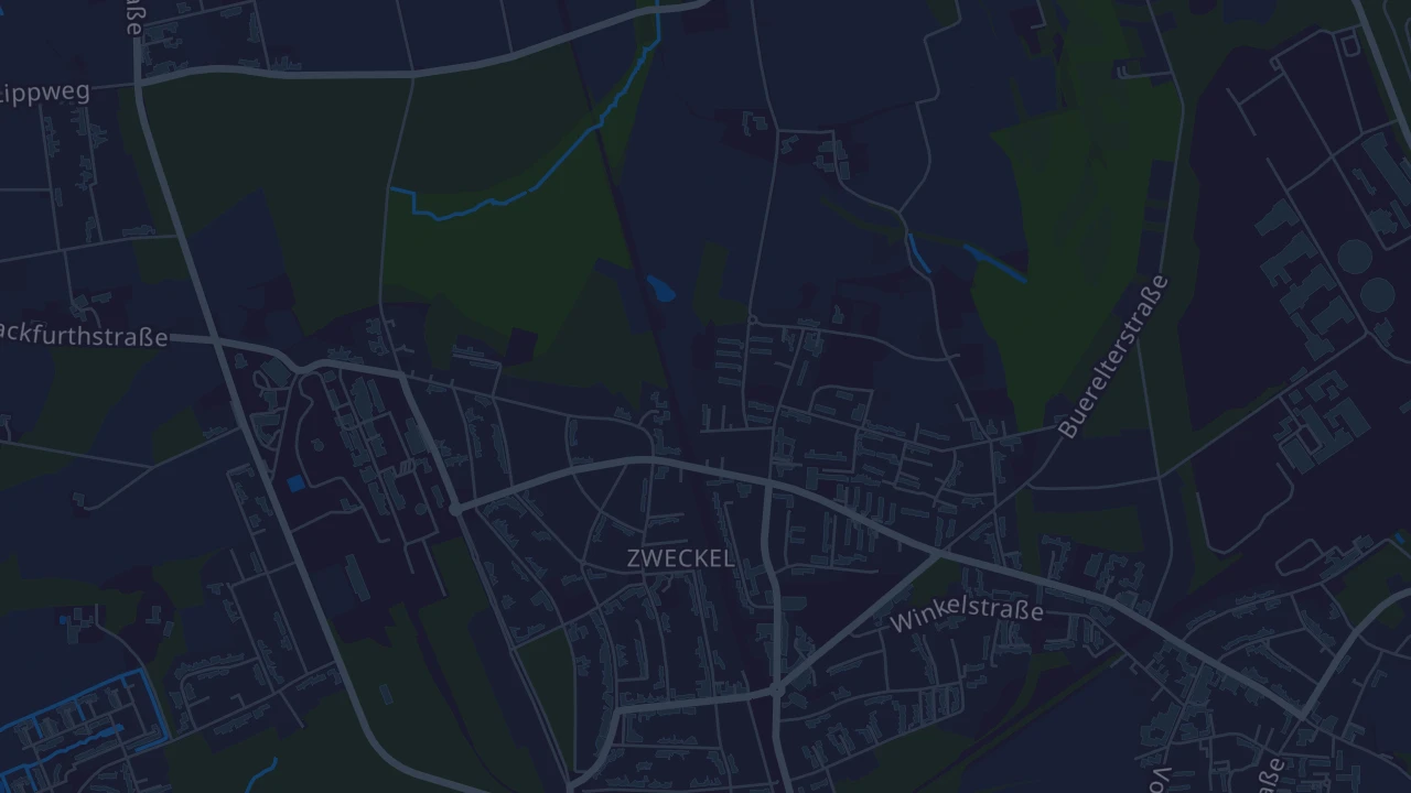 Karte von Gladbeck