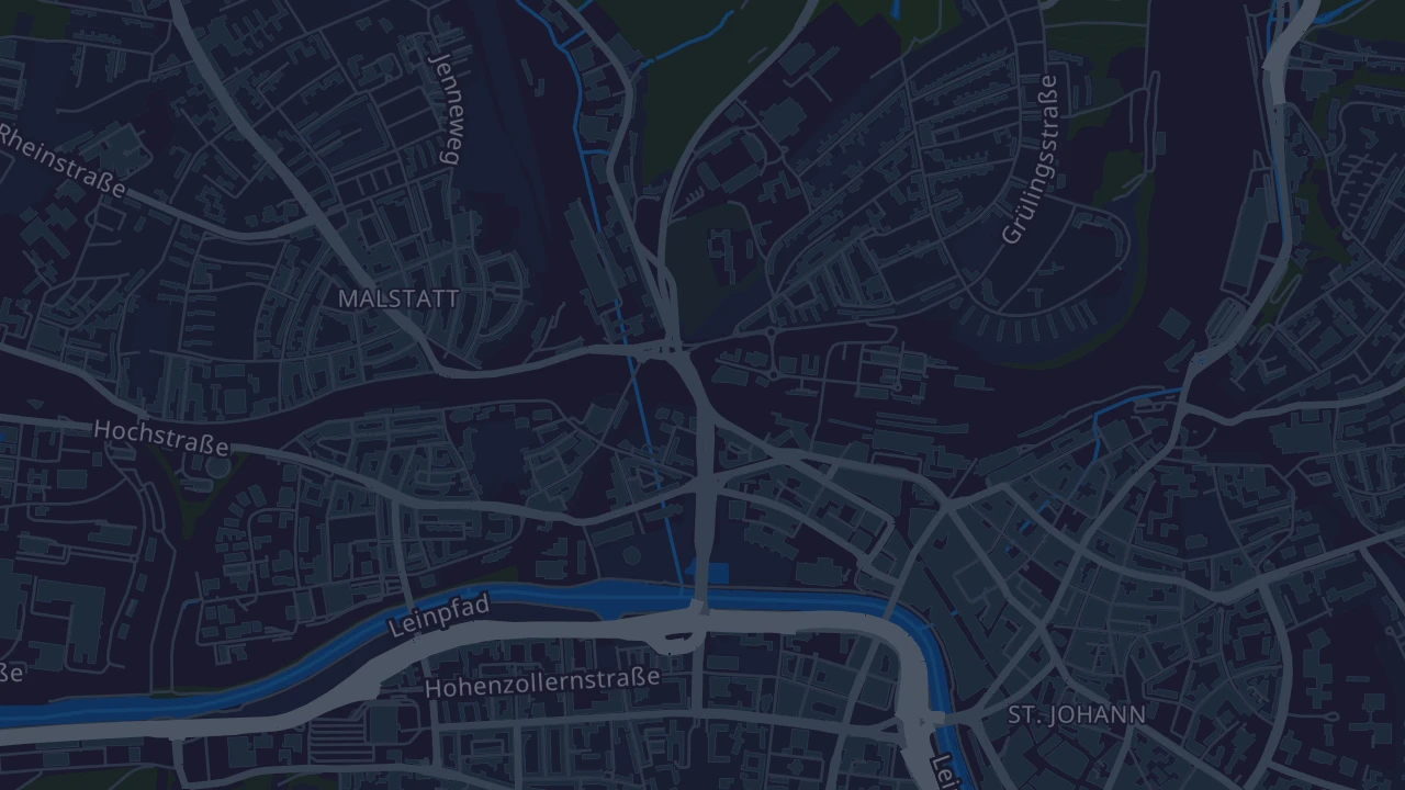 Karte von Saarbrücken
