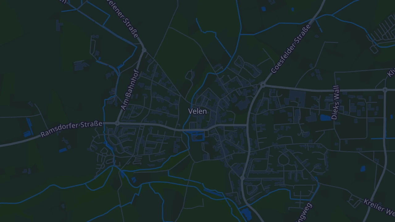 Karte von Velen