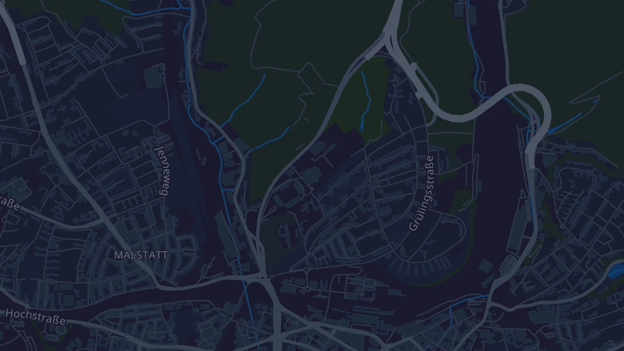 Karte von Saarbrücken