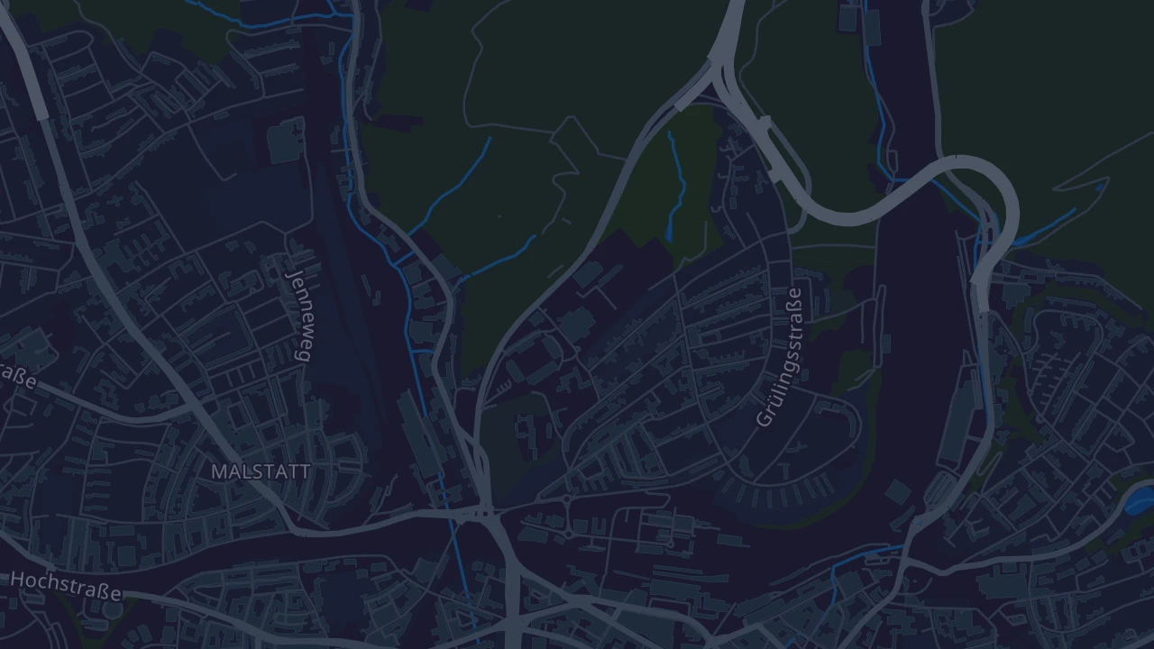 Karte von Saarbrücken