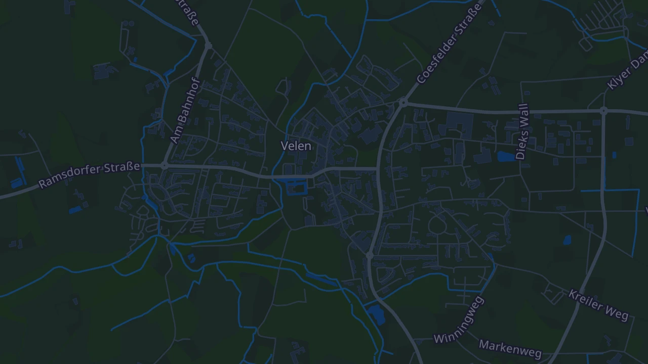Karte von Velen
