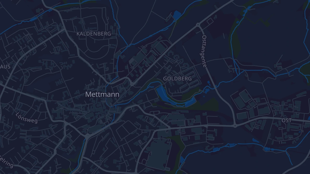 Karte von Mettmann