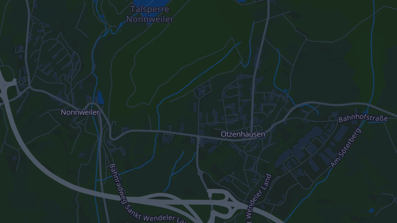 Karte von Nonnweiler