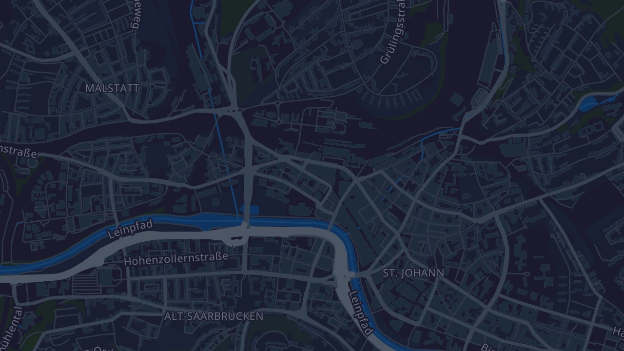 Karte von Saarbrücken