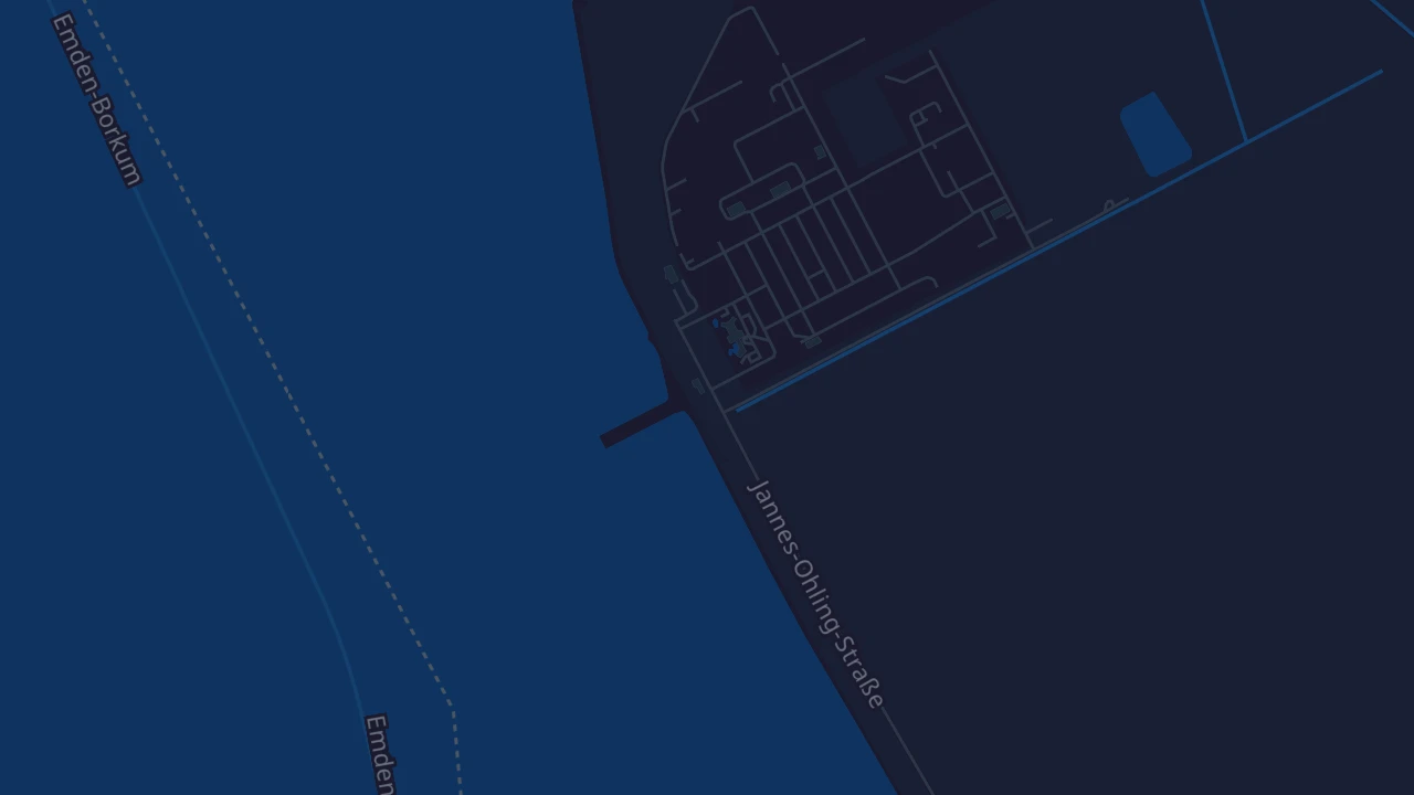 Karte von Emden
