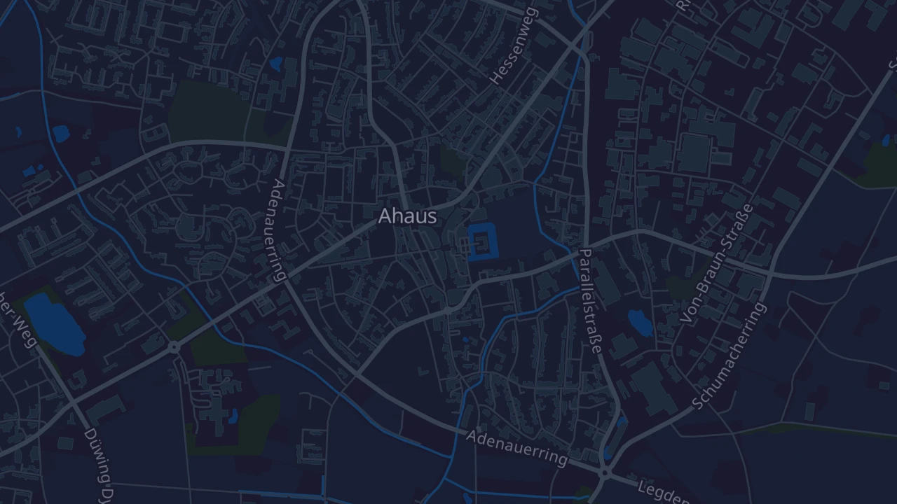Karte von Ahaus