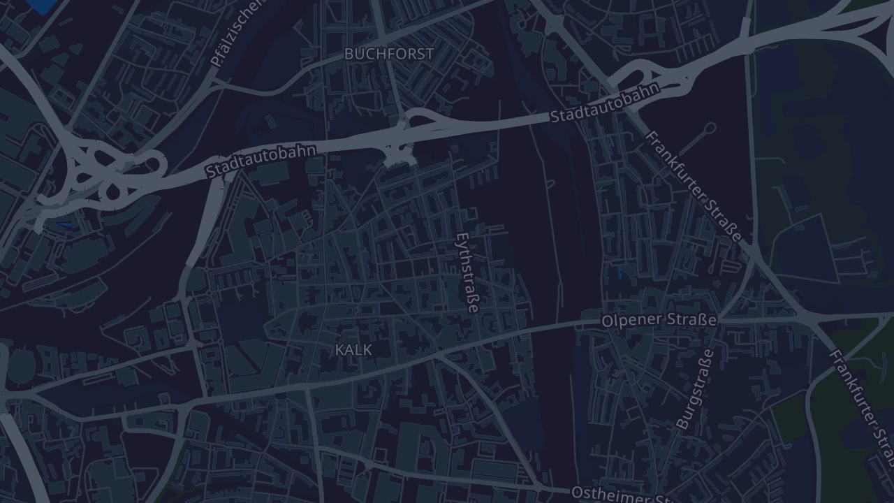 Karte von Köln