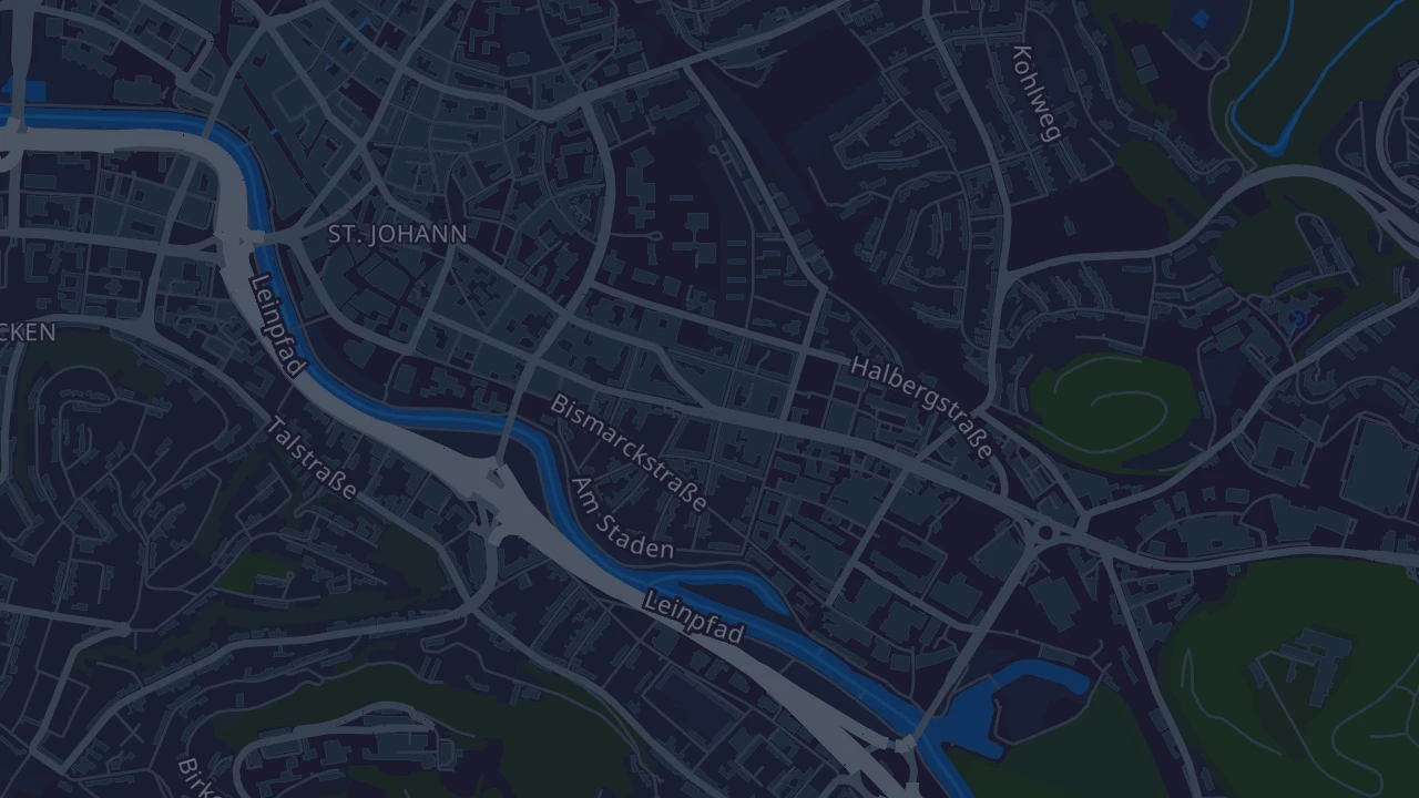 Karte von Saarbrücken