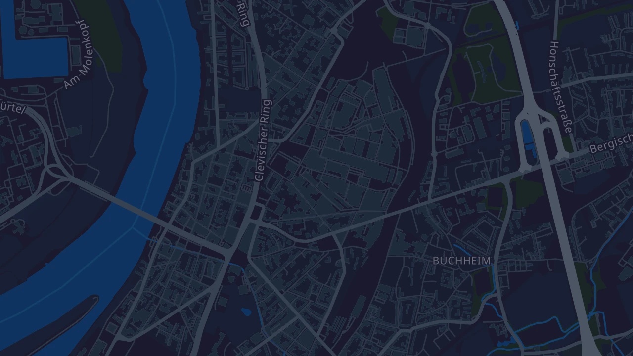 Karte von Köln