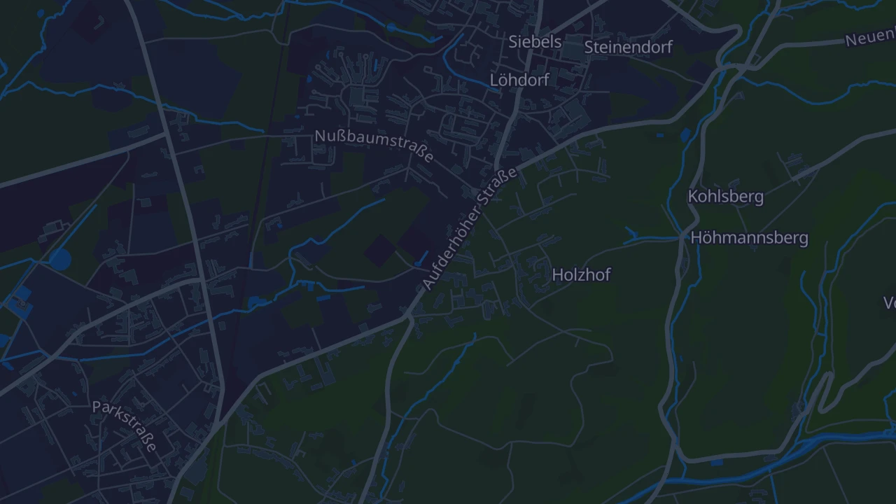 Karte von Solingen