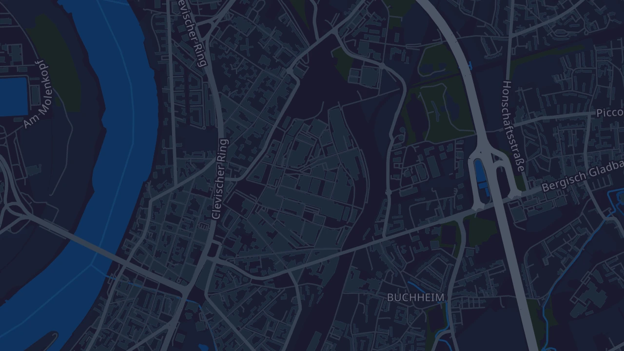 Karte von Köln