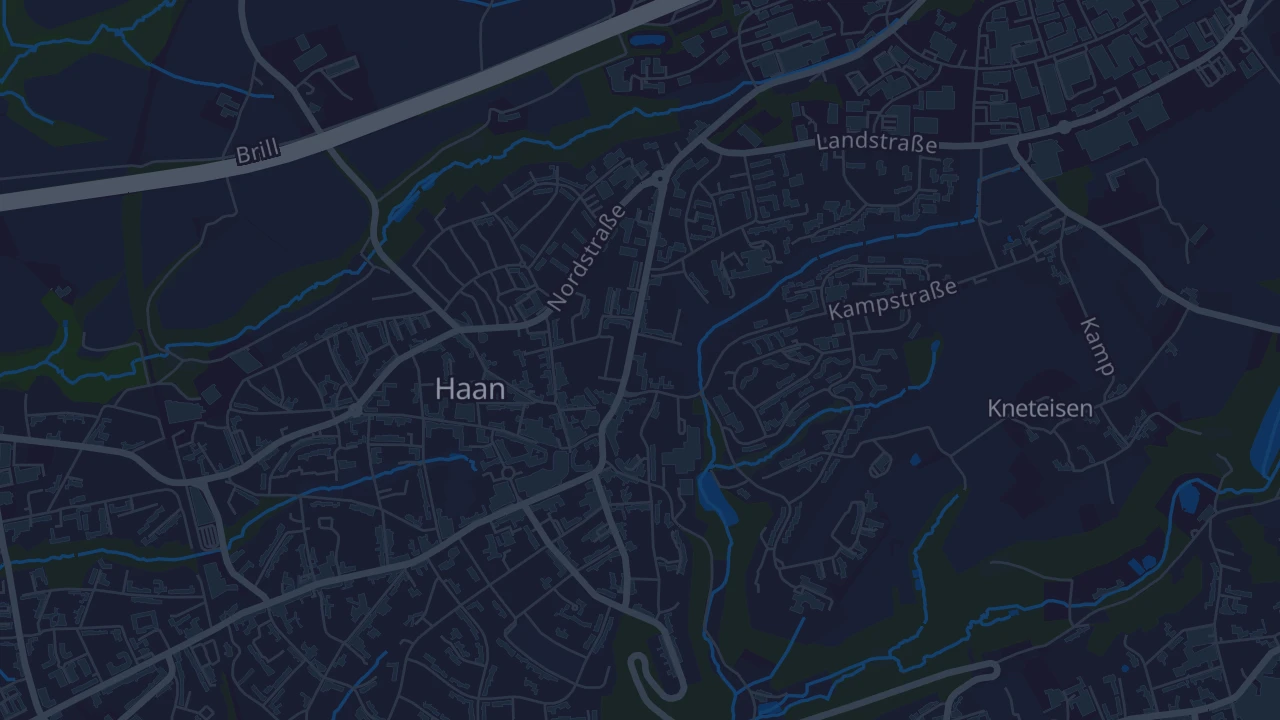 Karte von Haan