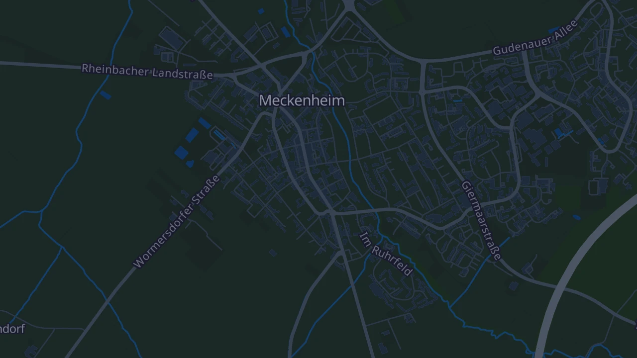 Karte von Meckenheim