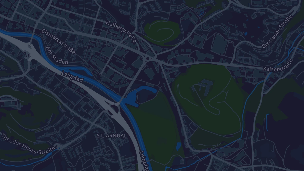 Karte von Saarbrücken