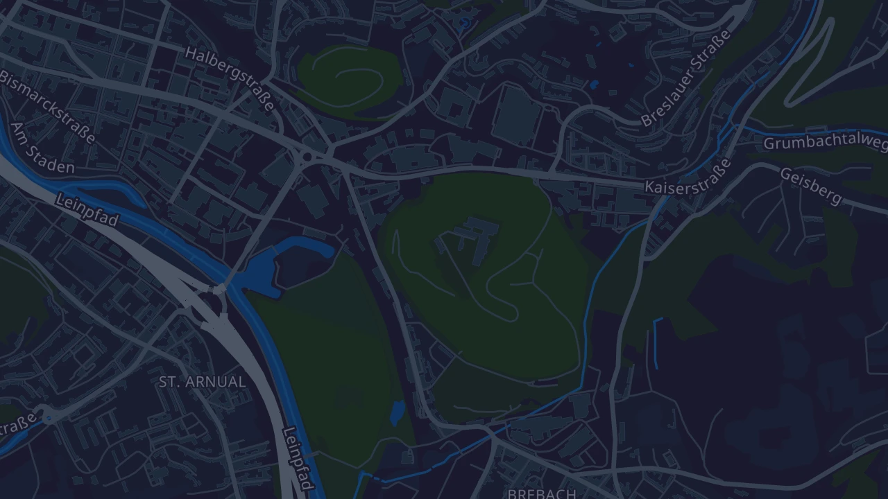 Karte von Saarbrücken