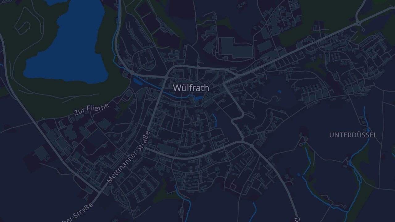 Karte von Wülfrath
