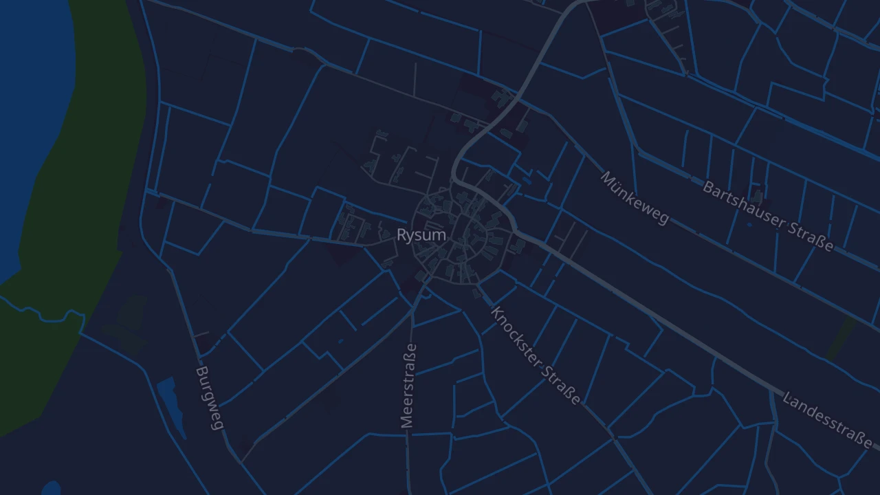 Karte von Rysum