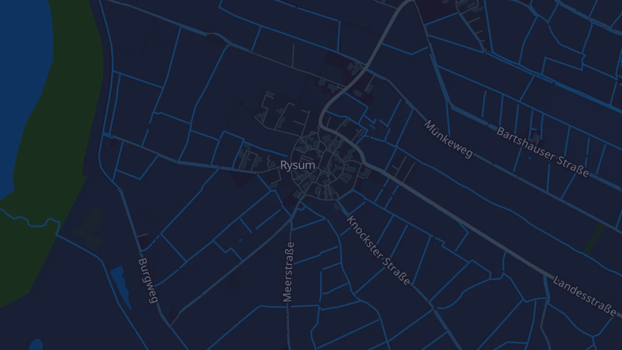 Karte von Rysum