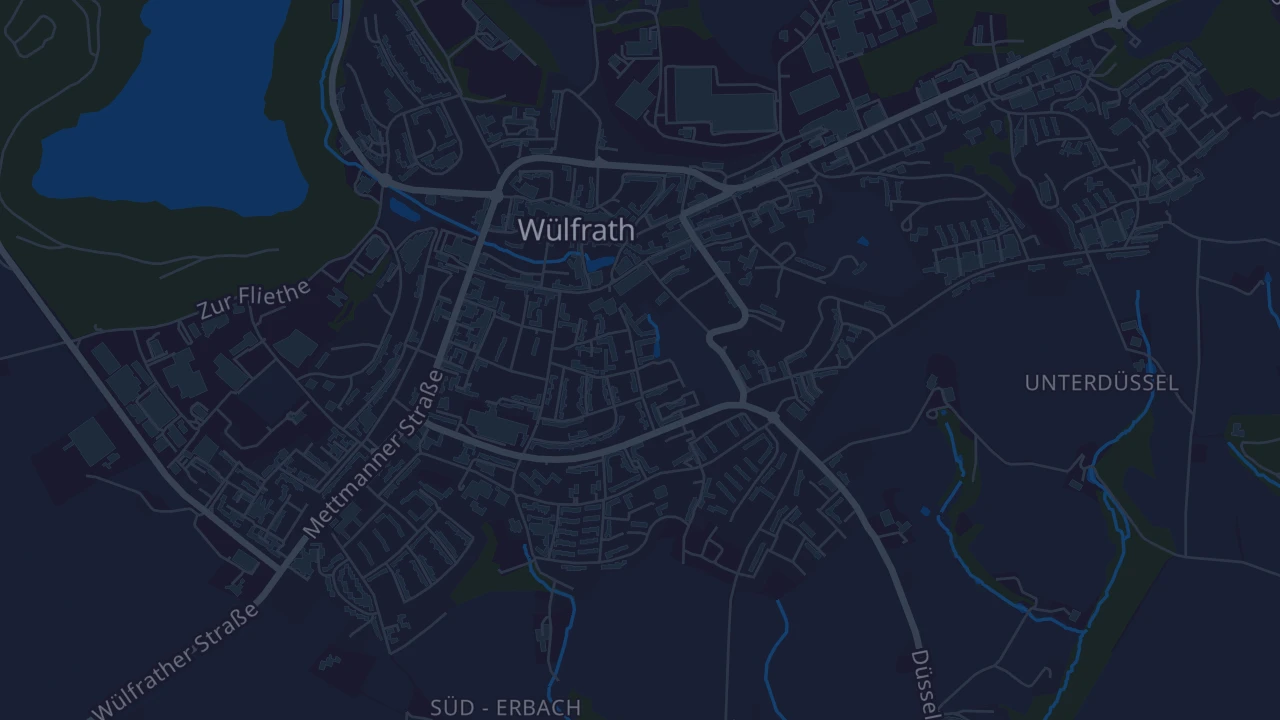 Karte von Wülfrath