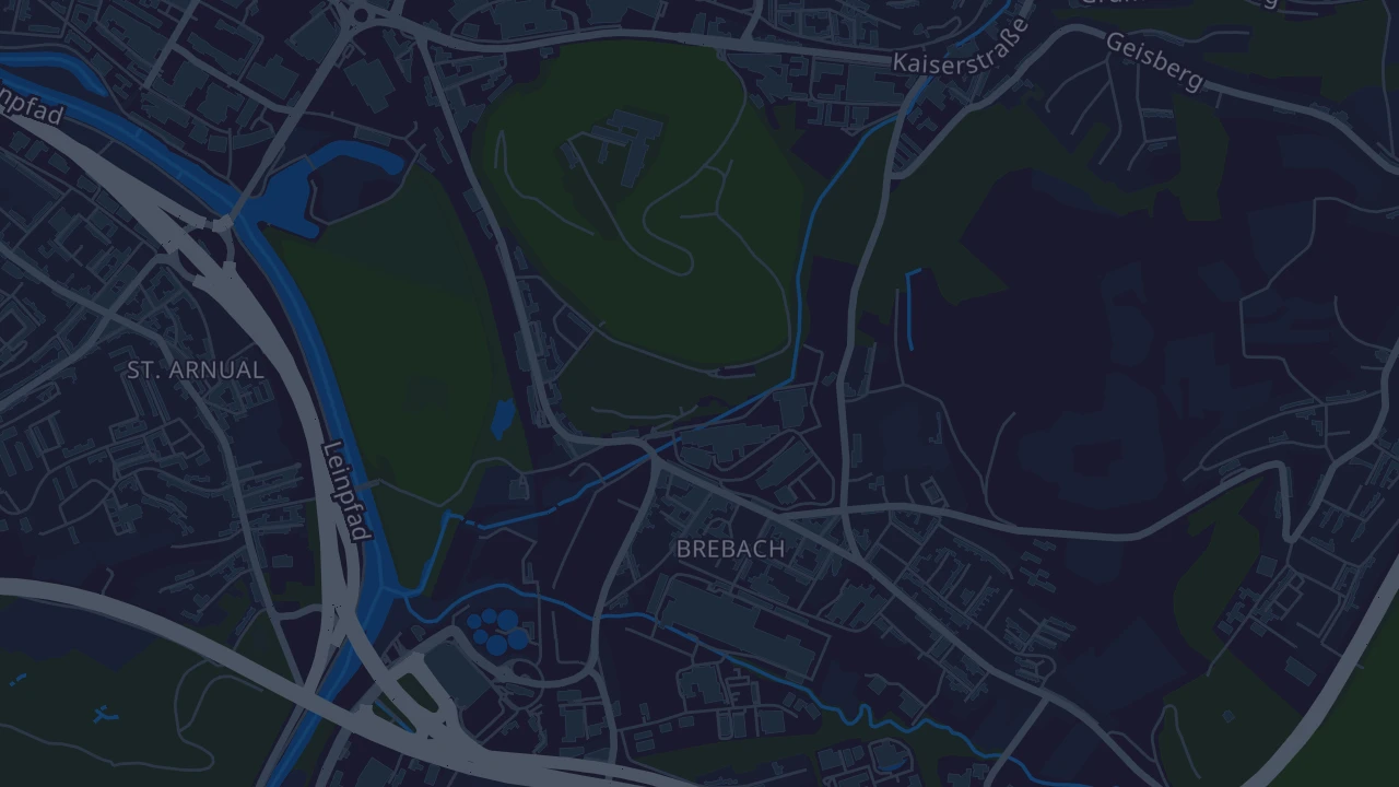 Karte von Saarbrücken