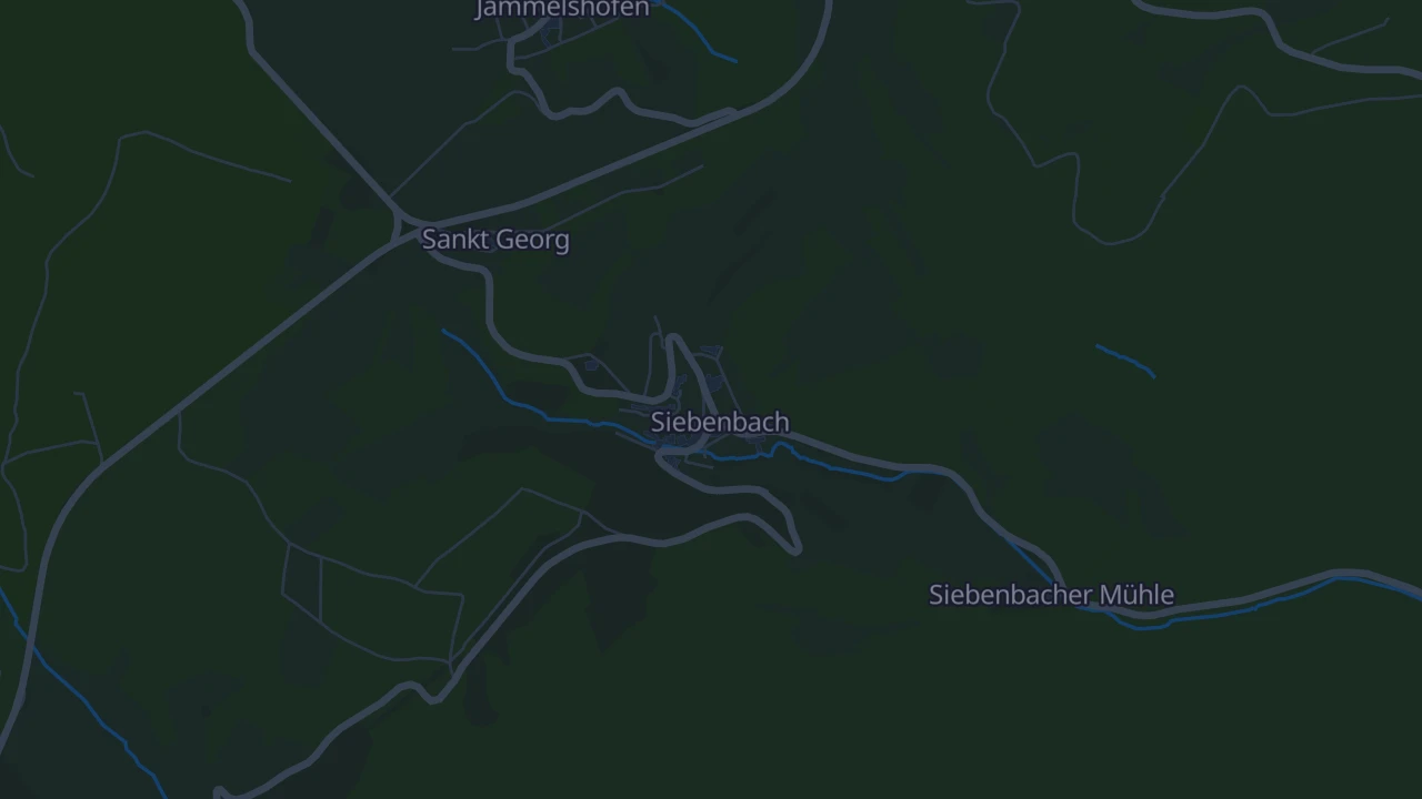 Karte von Siebenbach