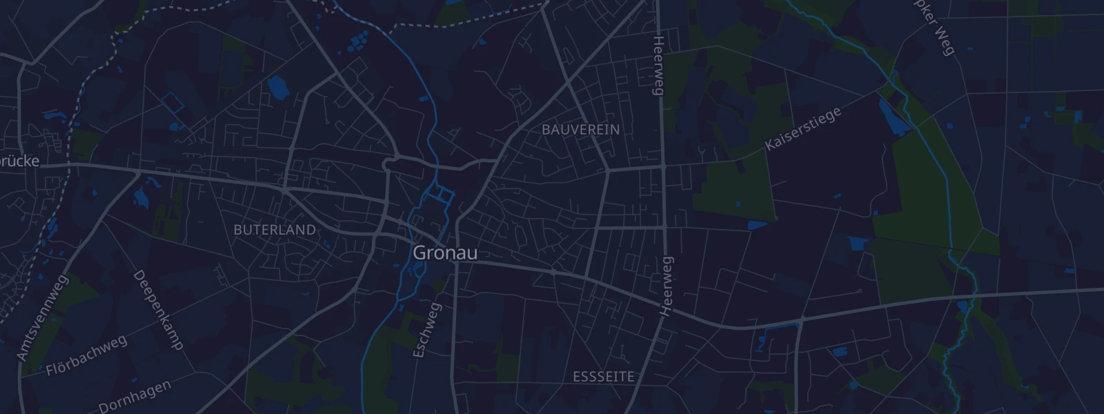 Karte von Gronau