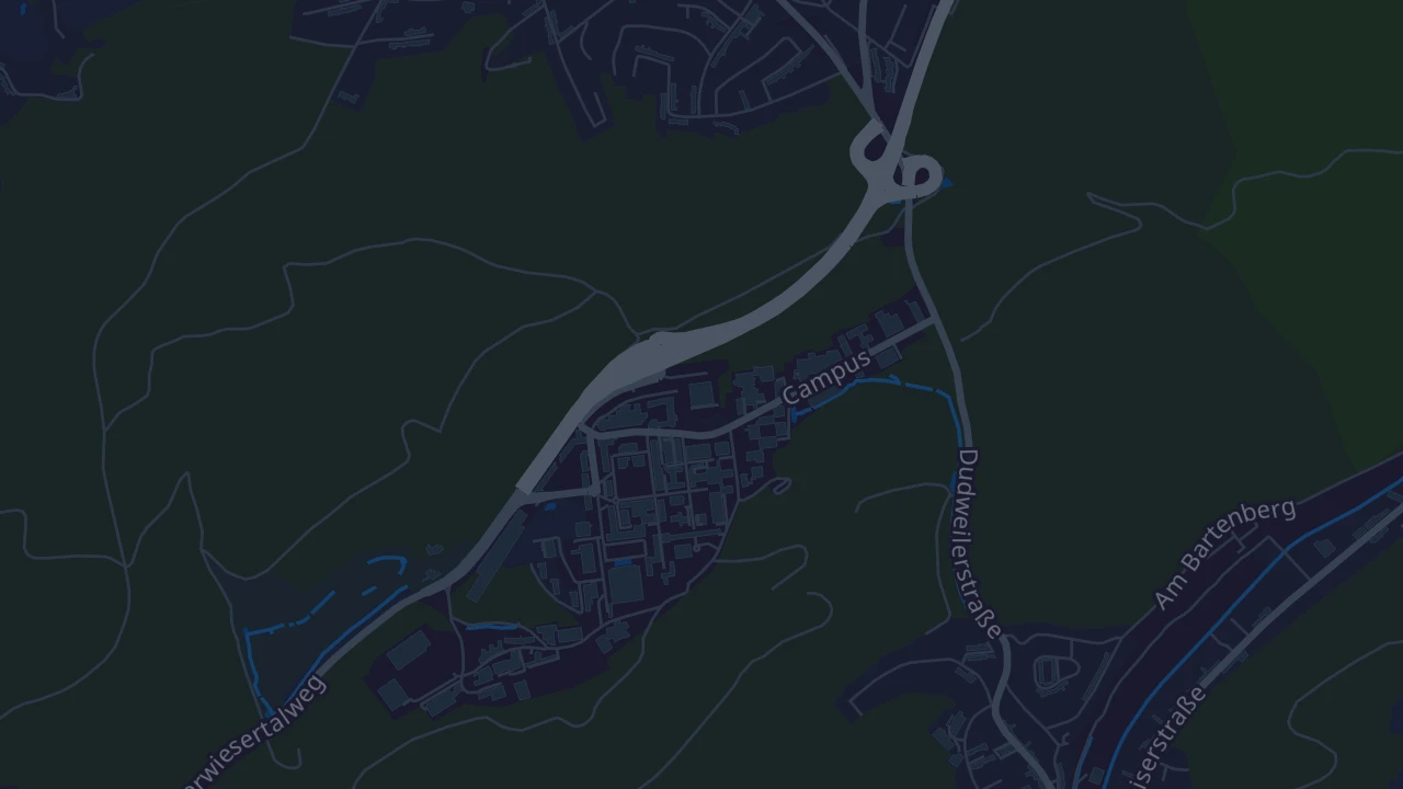 Karte von Saarbrücken