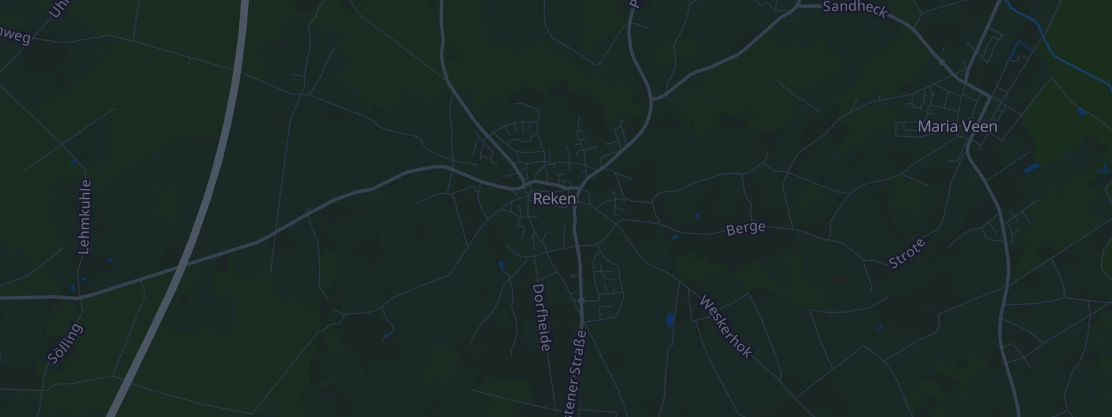 Karte von Reken
