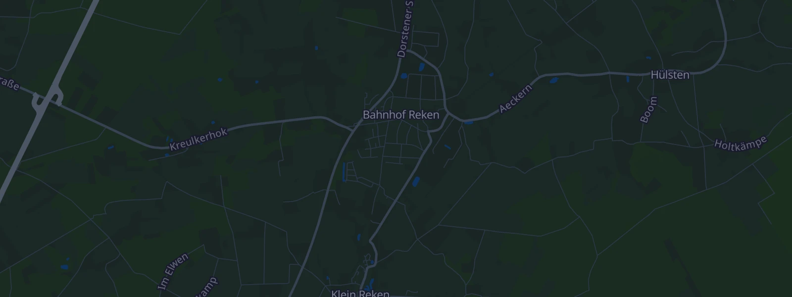 Karte von Bahnhof Reken