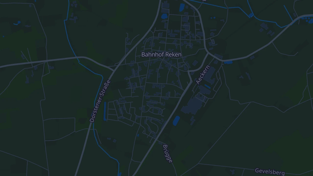 Karte von Bahnhof Reken