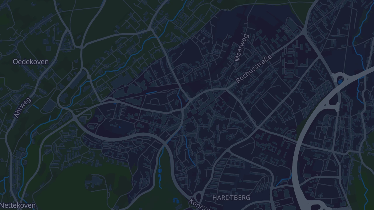 Karte von Bonn
