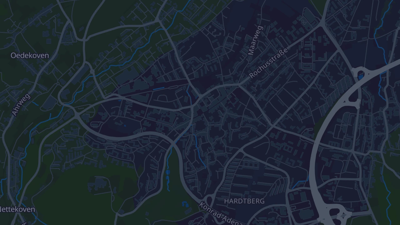Karte von Bonn