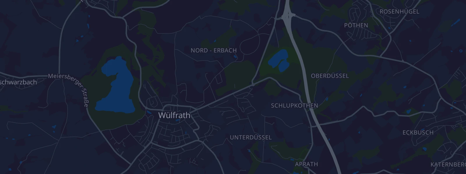 Karte von Wülfrath