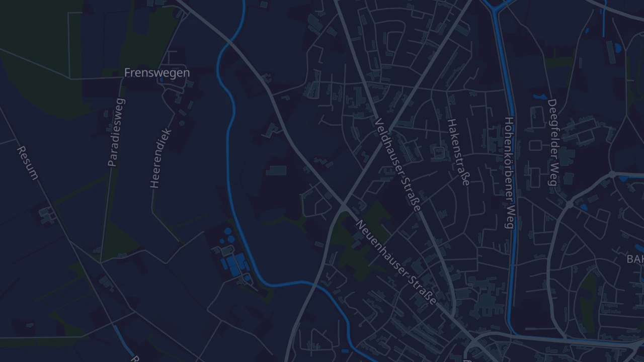 Karte von Nordhorn