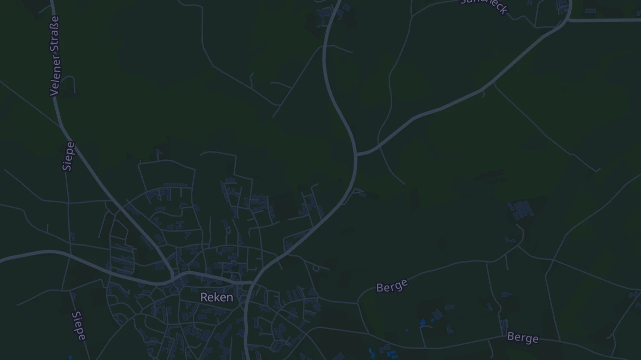 Karte von Reken