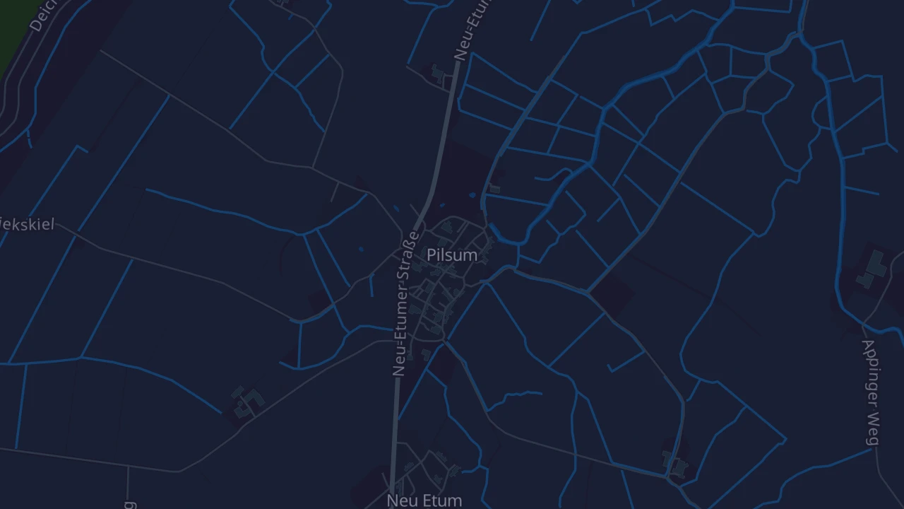 Karte von Krummhörn Pilsum