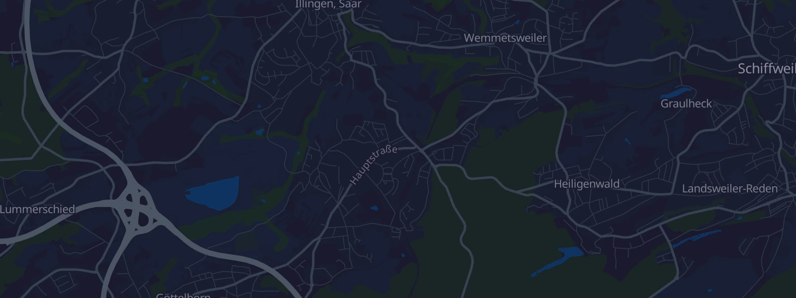 Karte von Merchweiler