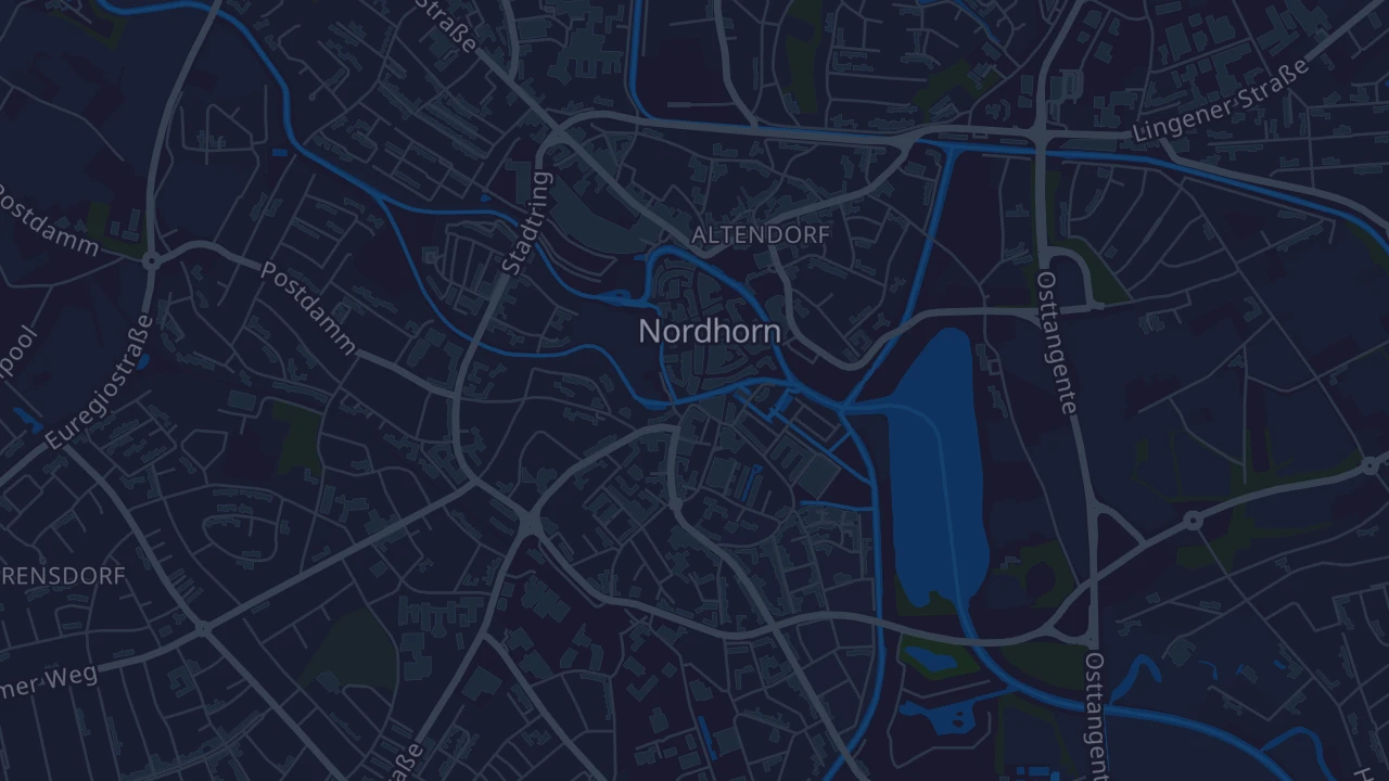 Karte von Nordhorn