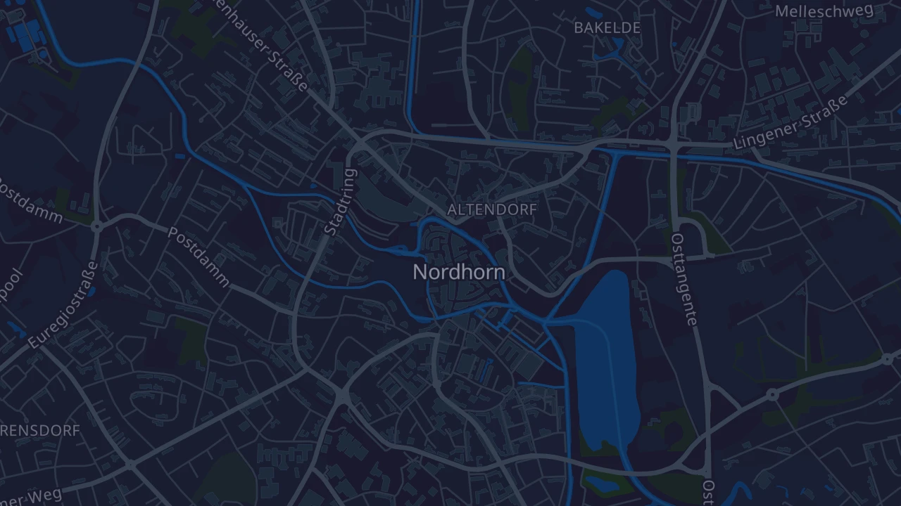 Karte von Nordhorn