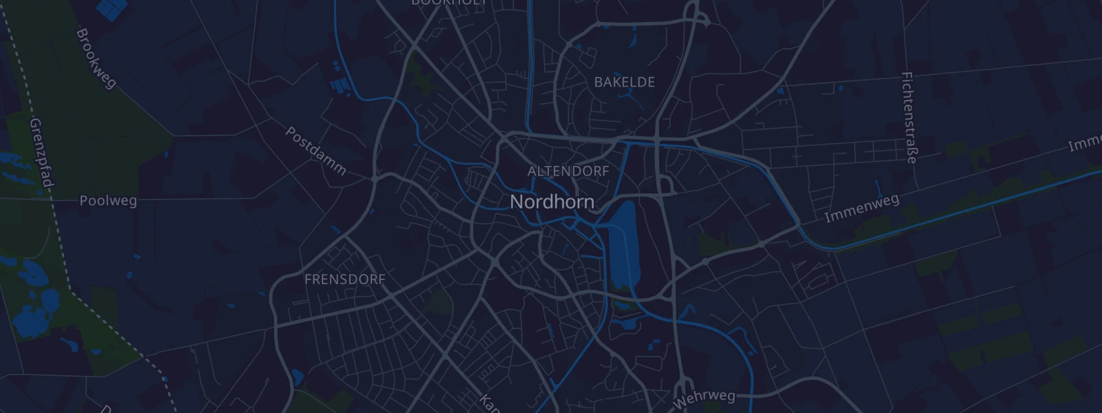 Karte von Nordhorn