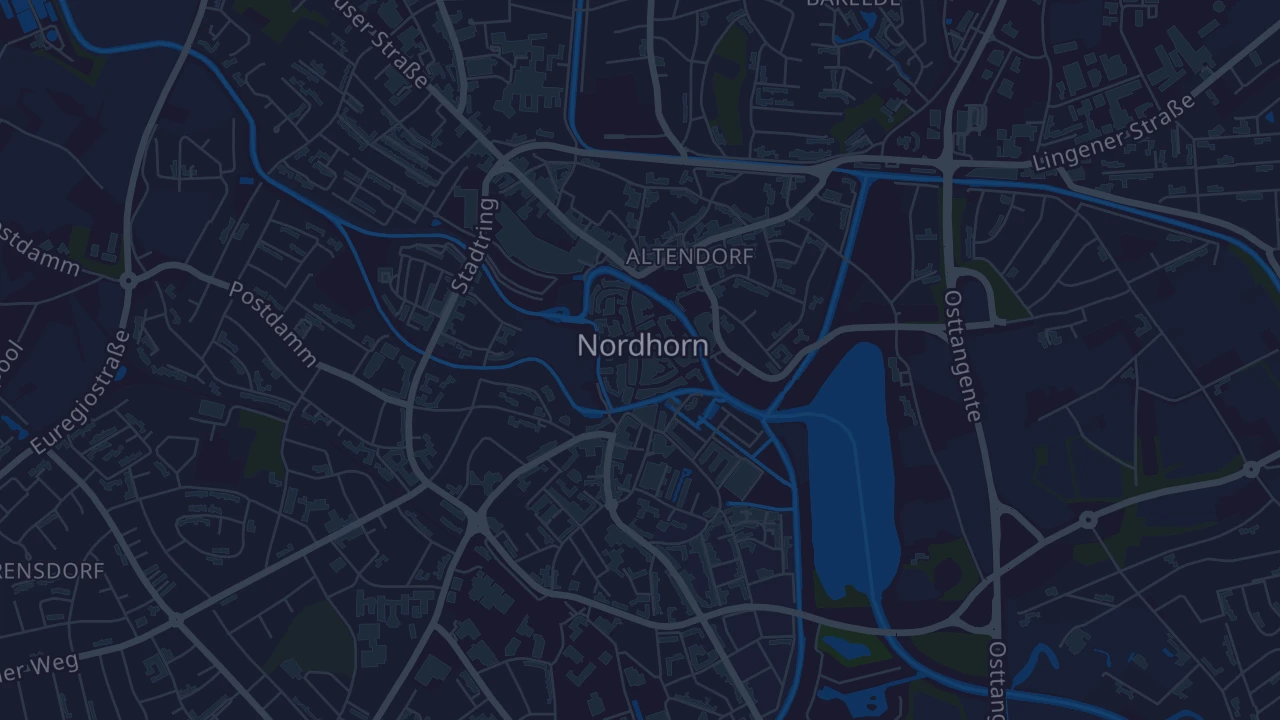 Karte von Nordhorn