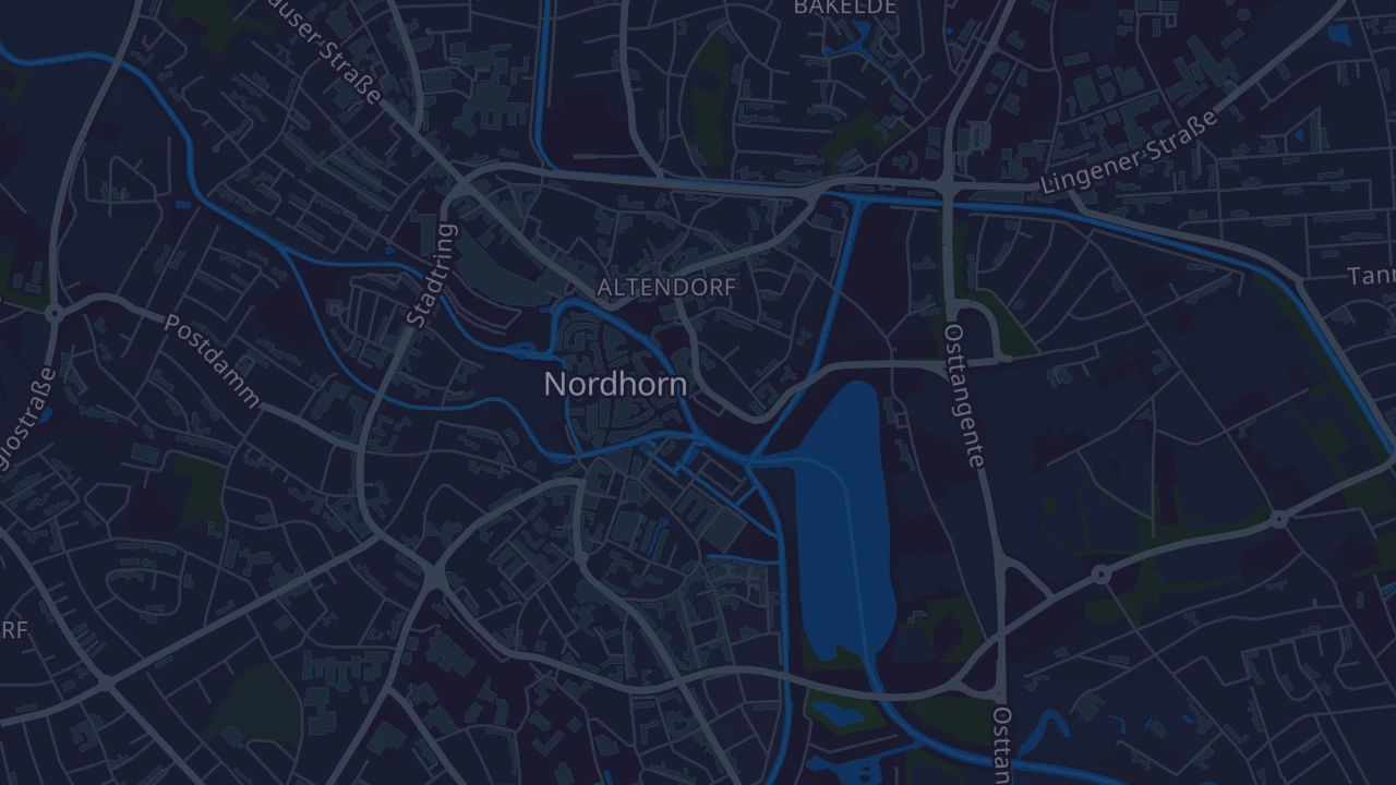 Karte von Nordhorn