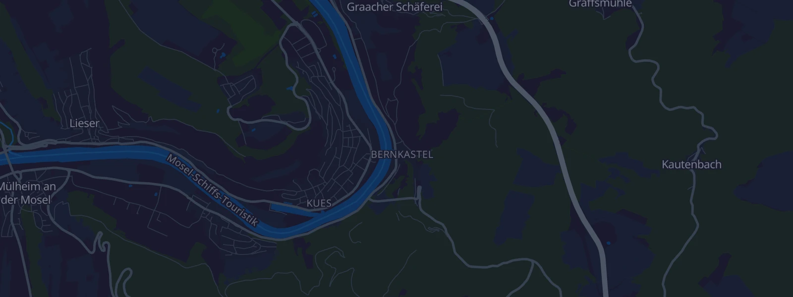 Karte von Bernkastel-Kues