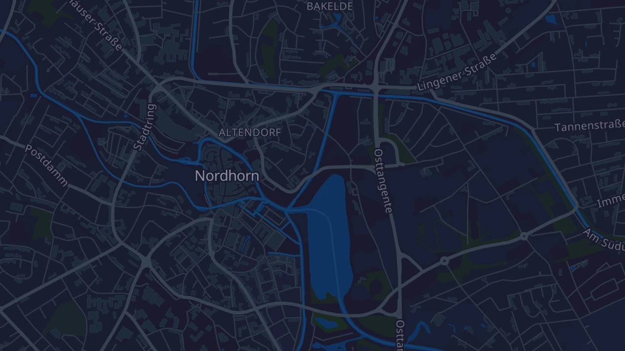 Karte von Nordhorn