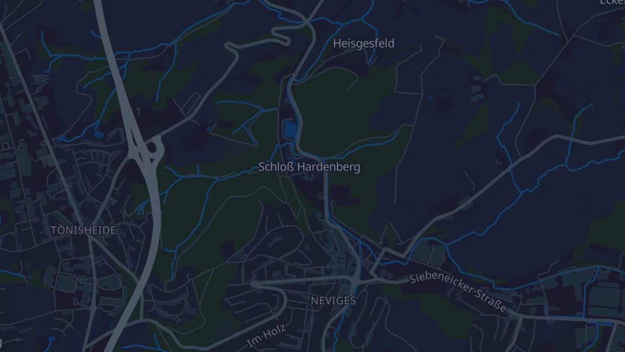 Karte von Velbert