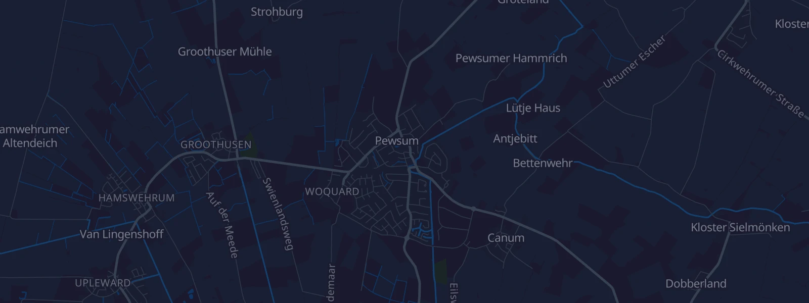 Karte von Pewsum