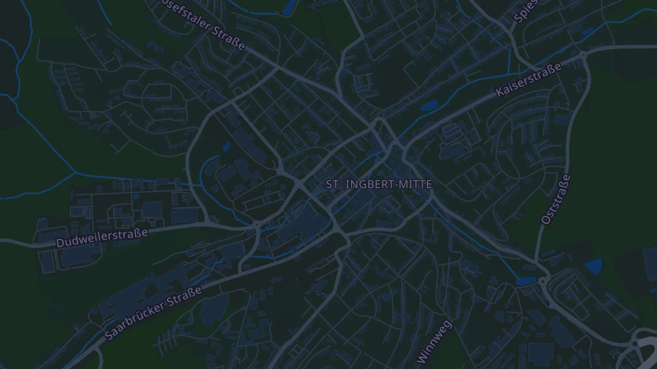 Karte von St. Ingbert