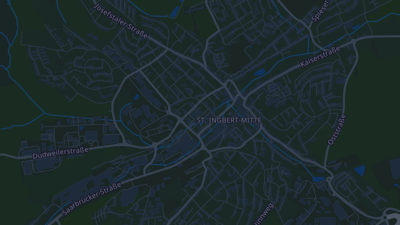 Karte von St. Ingbert
